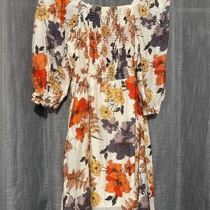 Hayden Multicolor Floral Long Sleeve Dress